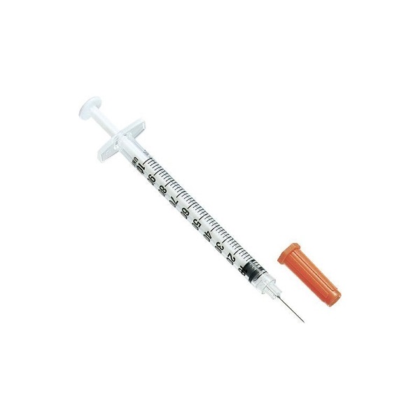سرنگ انسولین 1 واحدی تک عددی ا BD insulin syringe 1ml