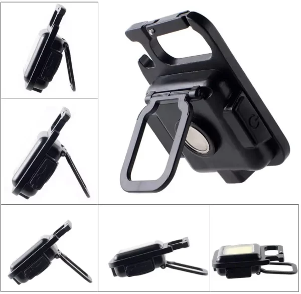 چراغ قوه شارژی سفری cob rechargeable