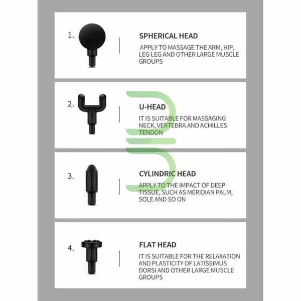 ماساژور تفنگی mini facial gun مدل HS-007