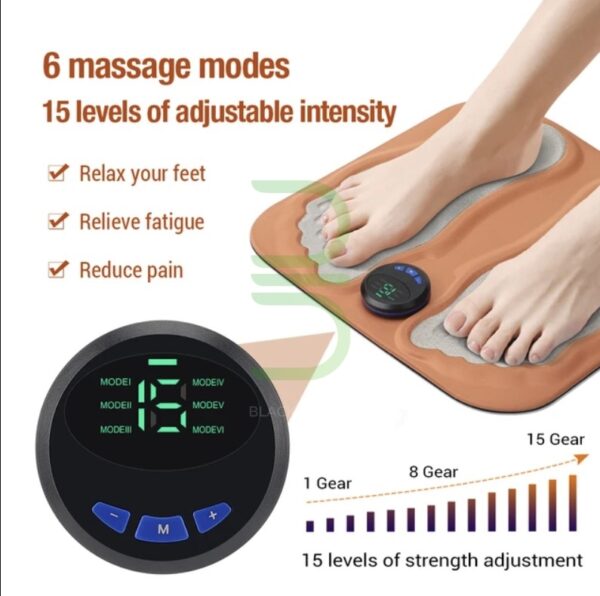 ماساژور پا هوشمند سه بعدی | EMS foot massager