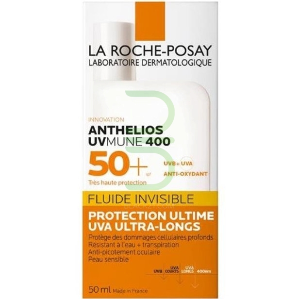 ضد آفتاب بی رنگ آنتلیوس اولترا فلوئید لاروش پوزای LA ROCHE POSAY ا La Roche-PosayAnthelios UVmune 400