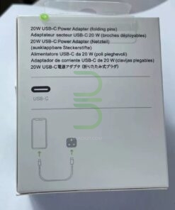 آداپتور شارژر 20 وات اپل | Apple 20W USB-C Power Adapter P/A