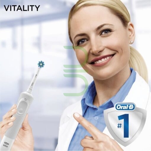 مسواک برقی اورال بی مدل Cross Action Vitality 100 اصل مجارستان 3