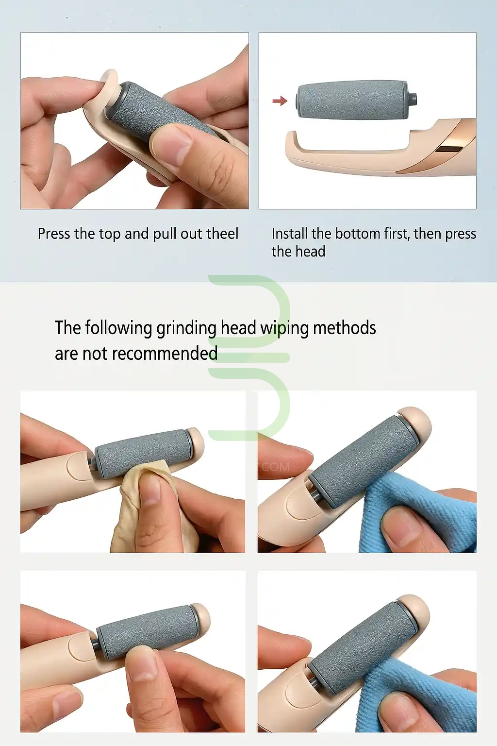 سنگ پا برقی Weimei 2 سنگ پا برقی Weime 9