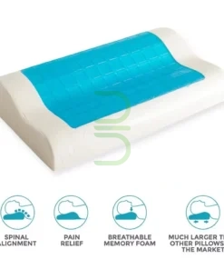 بالش طبی فوم مموری ژل دار 1