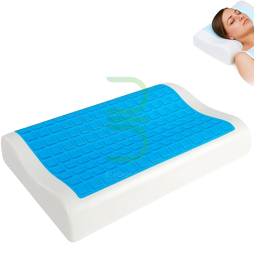 بالش طبی فوم مموری ژل_دار بالش طبی فوم مموری ژل دار