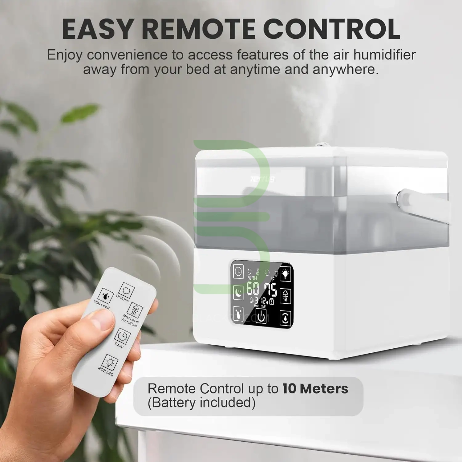 بخور سرد و گرم 6 لیتری مدل HU2201W(کیفیت بالا) 7 روز گارانتی تعویض 1 بخور سرد و گرم 6 لیتری 17