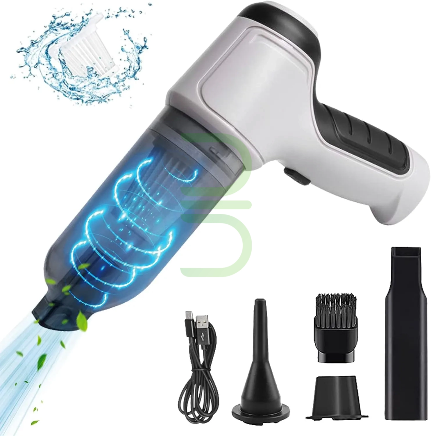 جارو شارژی خودرو مدل JB-107 1 جارو شارژی خودرو مدل JB 107 1