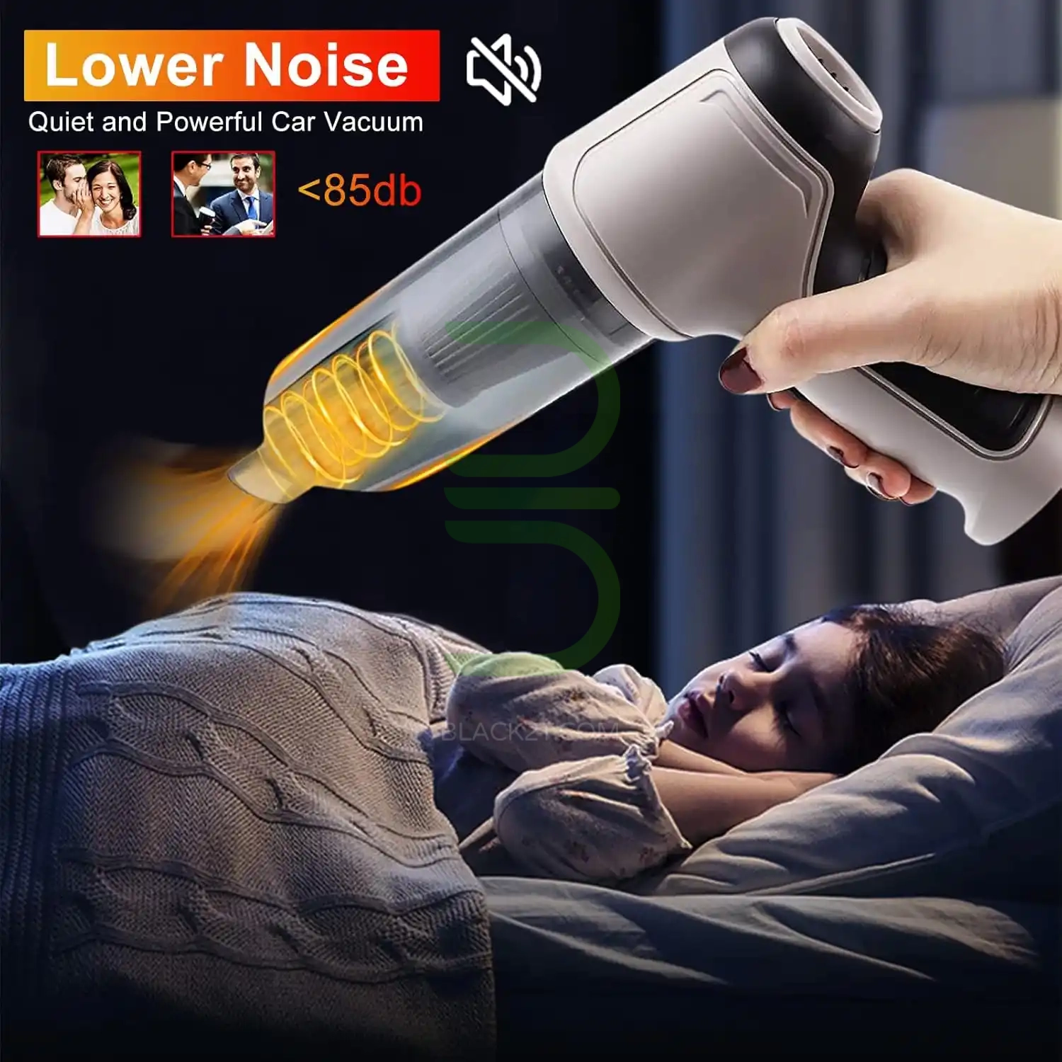 جارو شارژی خودرو مدل JB-107 5 جارو شارژی خودرو مدل JB 107 4