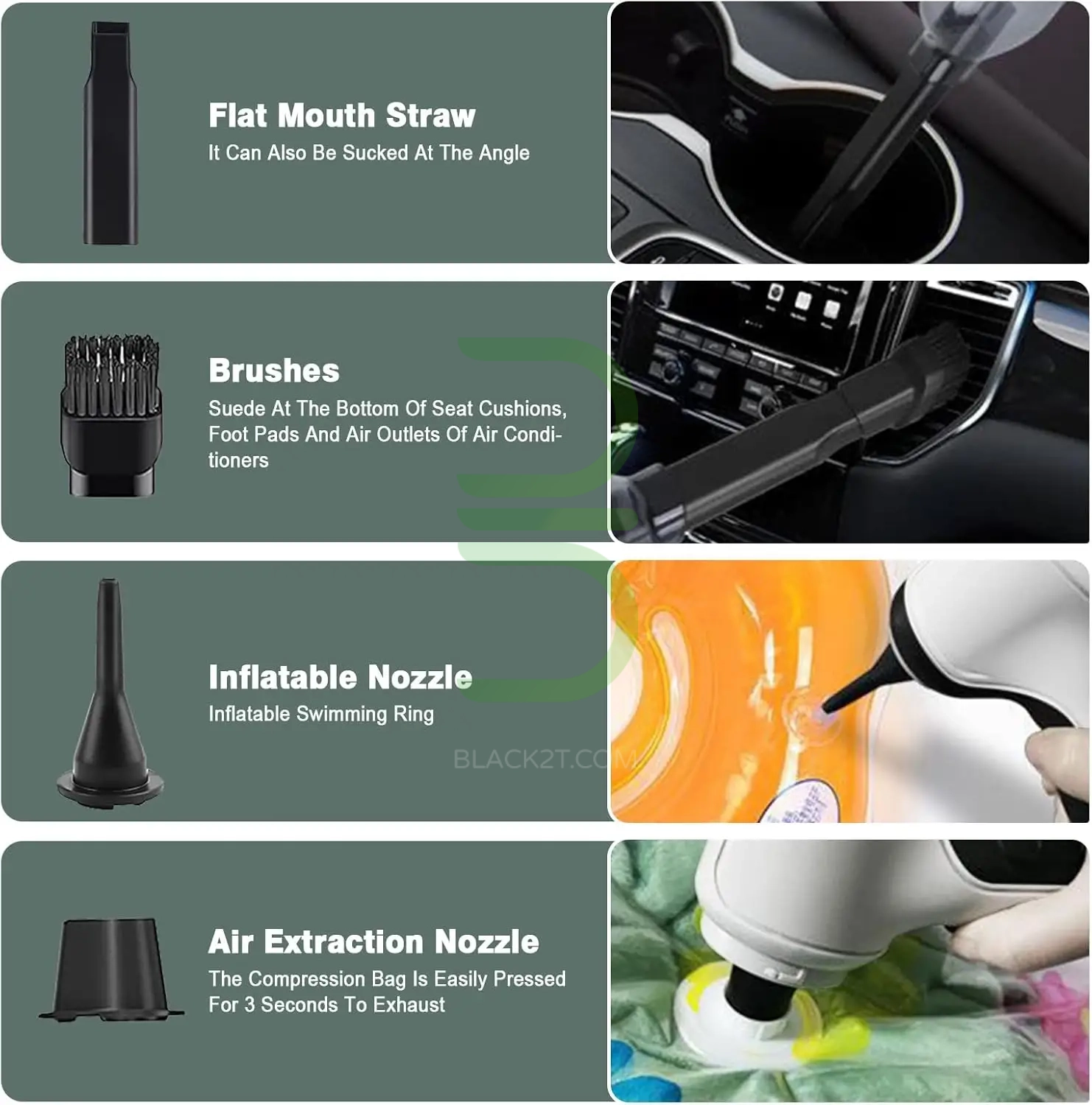 جارو شارژی خودرو مدل JB-107 7 جارو شارژی خودرو مدل JB 107 9