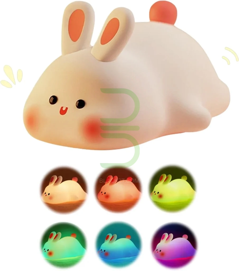 چراغ خواب کودک طرح خرگوش مدل YH 302 1