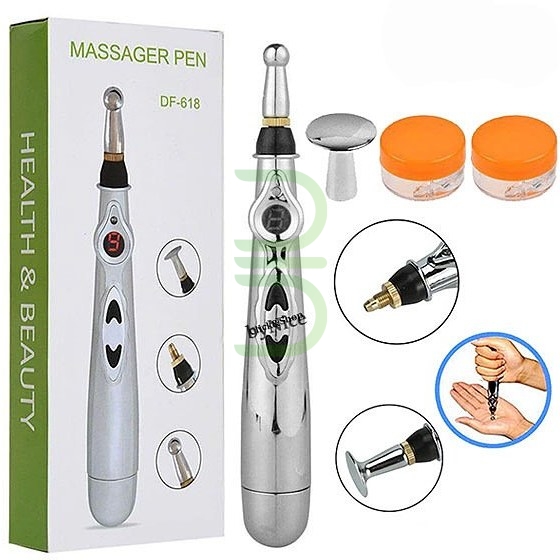 قلم و تنس ماساژور طب سوزنی مریدین مدل DF-618-2 قلم و تنس ماساژور طب سوزنی مریدین مدل DF 618 2