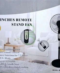 پنکه ایستاده مدل MZ-7033(کنترل دار)